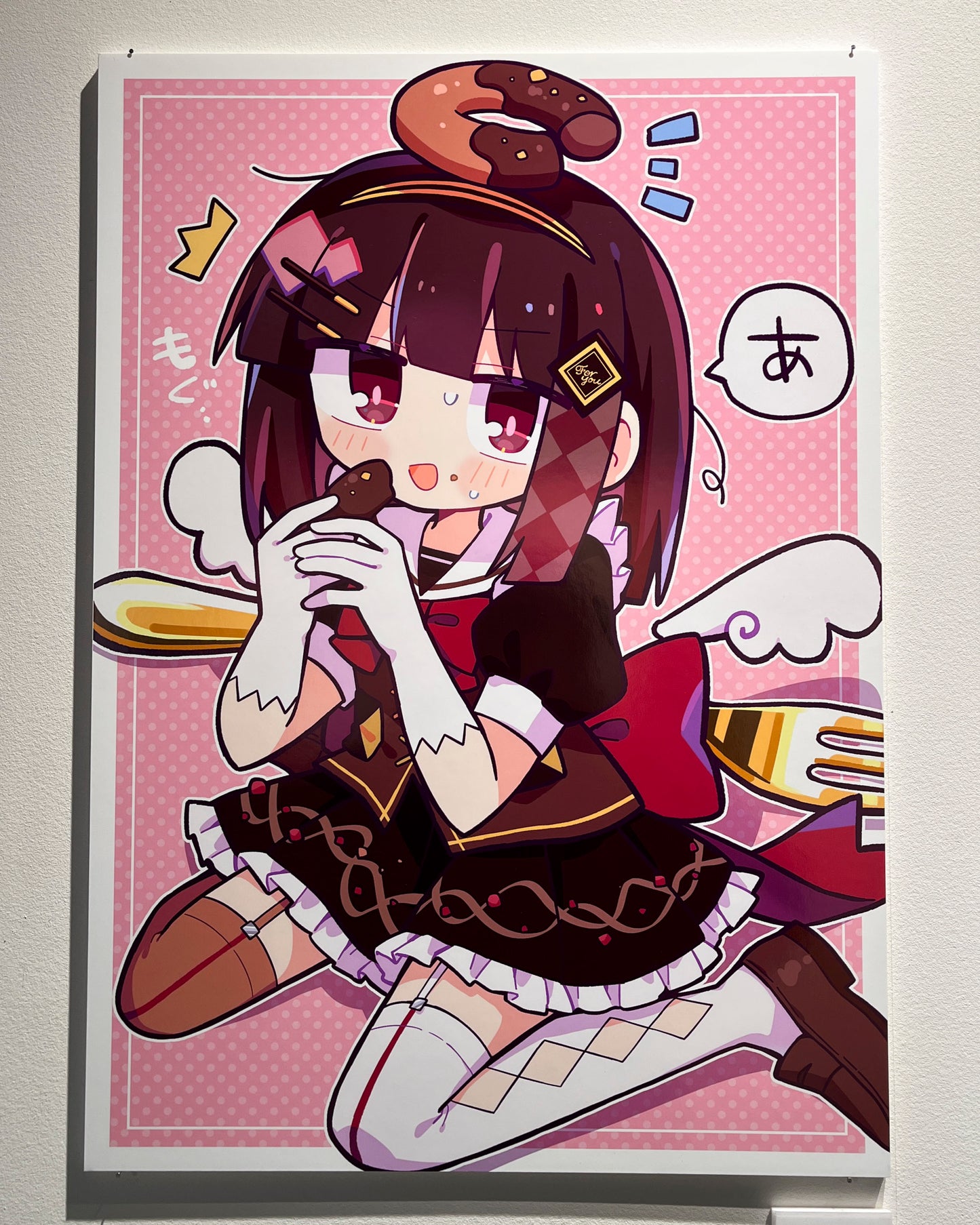 【限定10点】パネルアート「つまみ食い」