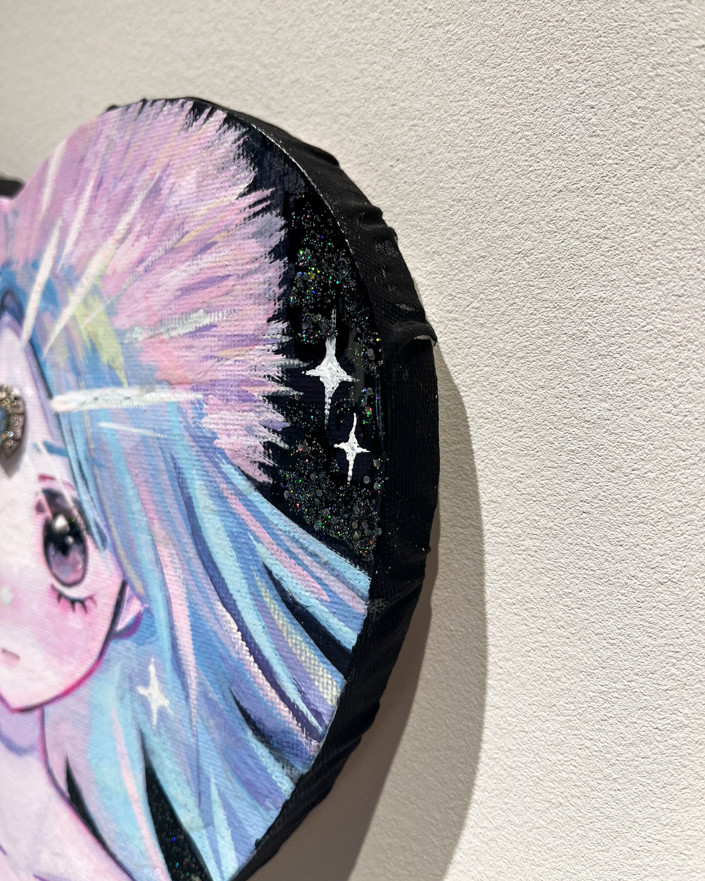 【限定1点】キャンバスアート「みずいろの君」