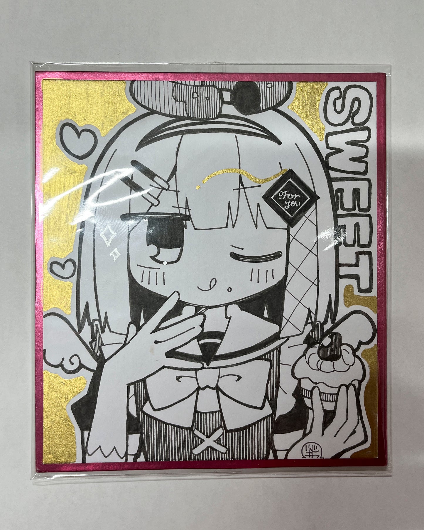 【限定1点】色紙(SWEET)