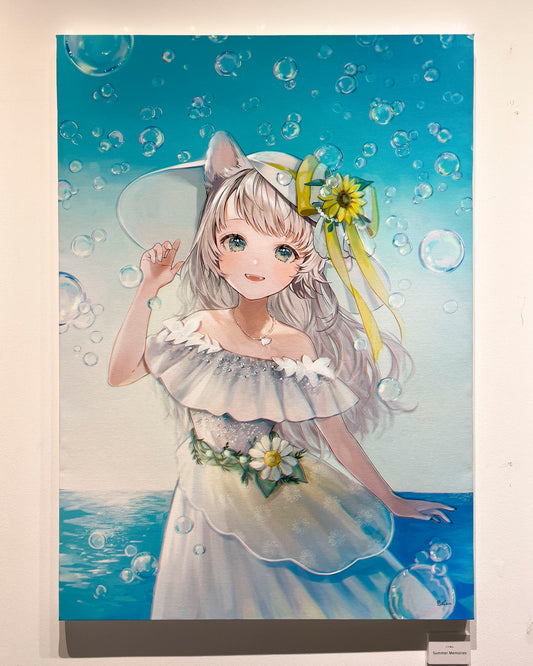 【限定５点】A1キャンバスアート「Summer Memories」